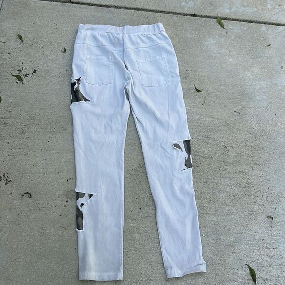 Venti 6 Joggers Solid w/Camo Star Patches, worn once size S - Picture 9 of 14